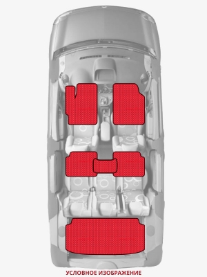 ЭВА коврики «Queen Lux» комплект для Audi TT (1G)